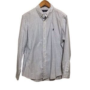 Ralph Lauren Blue Label Checkered Long Sleeve Cotton Shirt L